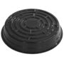 Heavy Vinyl Plant Saucer – Black – 8″